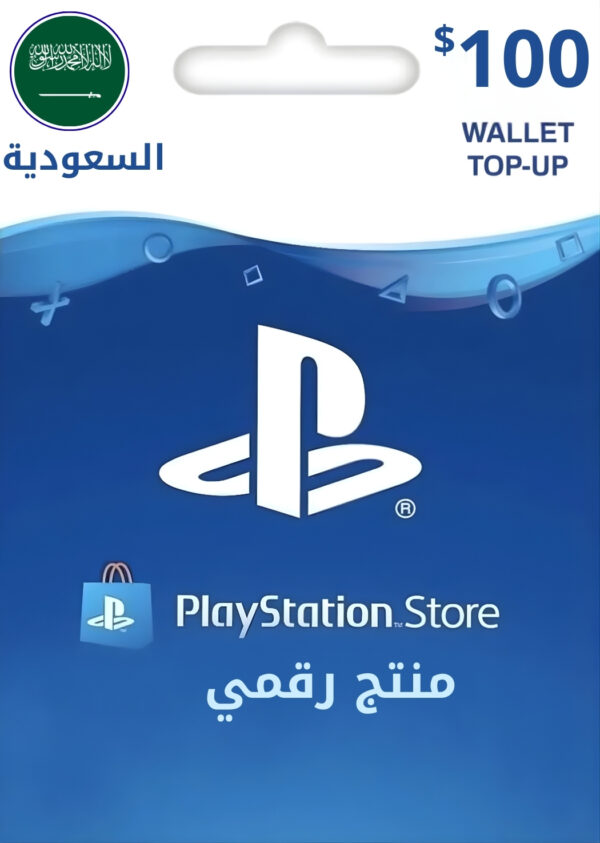 Playstation Store KSA 100$ Card